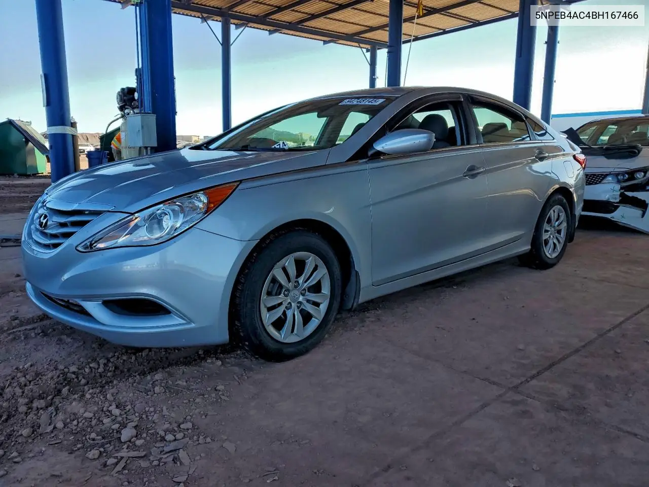 5NPEB4AC4BH167466 2011 Hyundai Sonata Gls