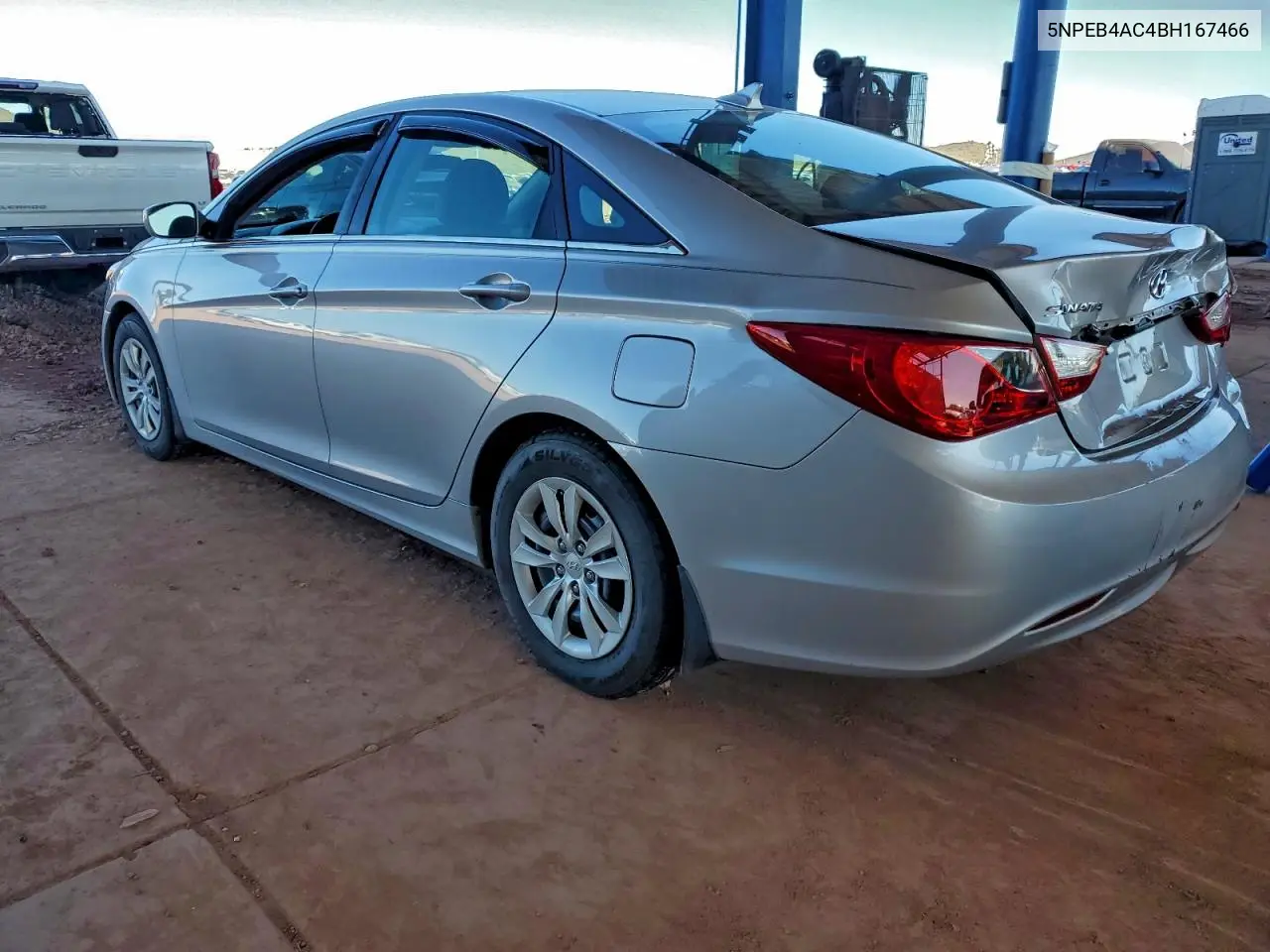 5NPEB4AC4BH167466 2011 Hyundai Sonata Gls