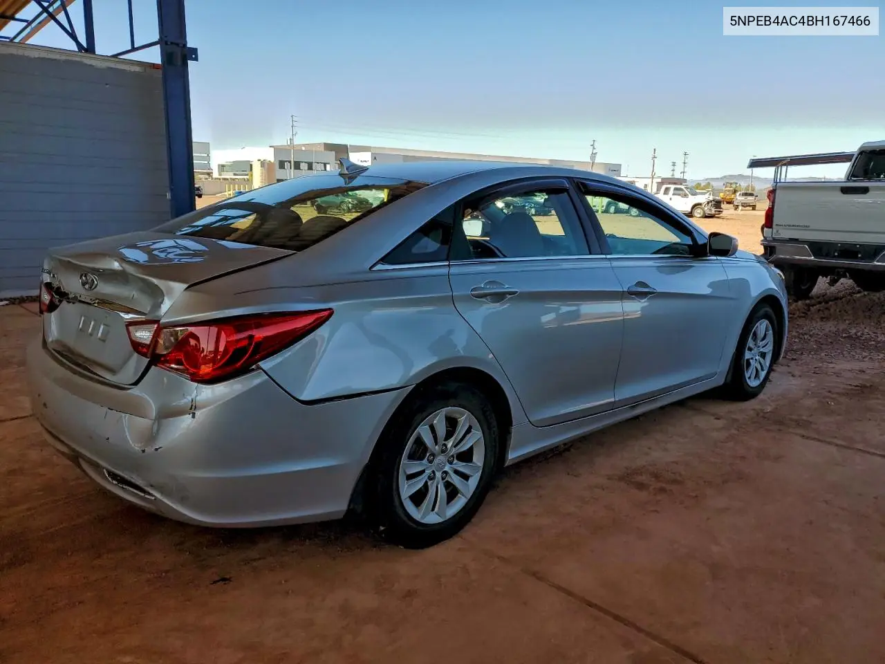 5NPEB4AC4BH167466 2011 Hyundai Sonata Gls