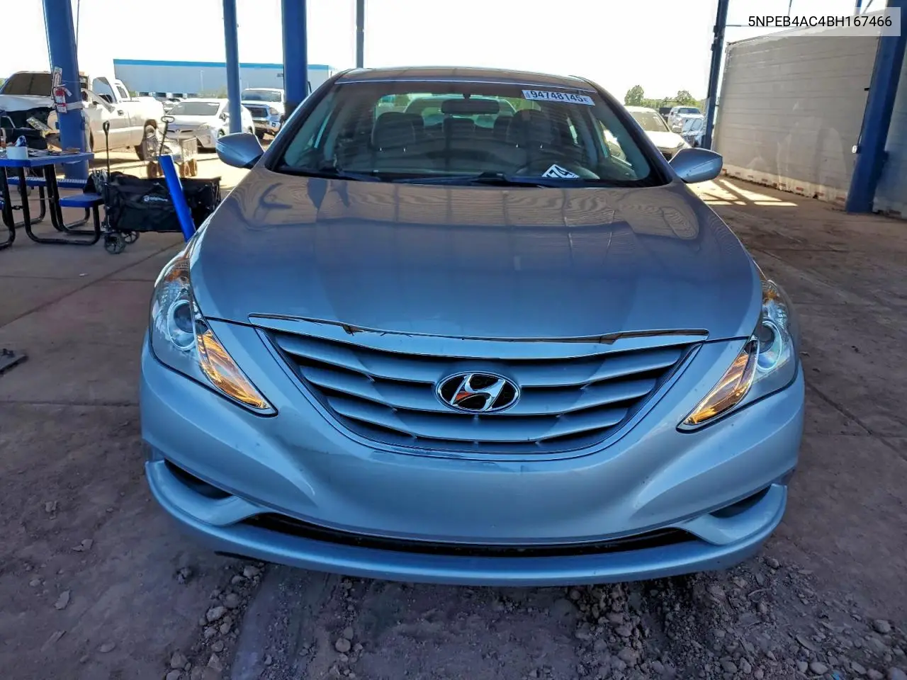 5NPEB4AC4BH167466 2011 Hyundai Sonata Gls