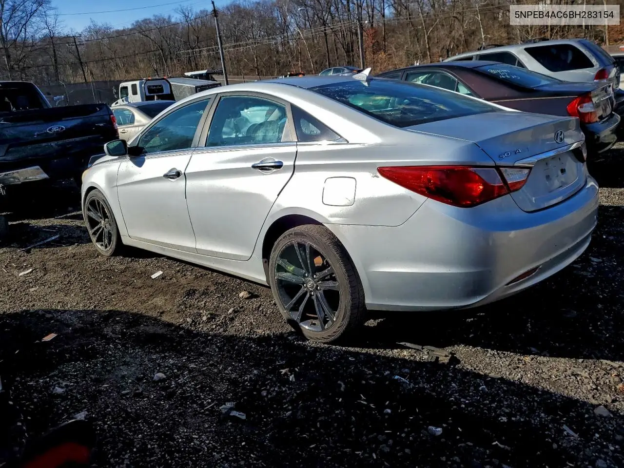 5NPEB4AC6BH283154 2011 Hyundai Sonata Gls