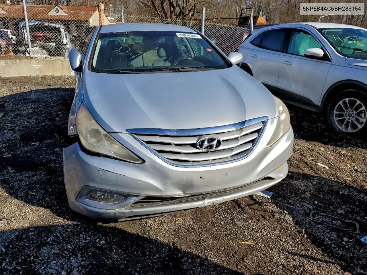 5NPEB4AC6BH283154 2011 Hyundai Sonata Gls