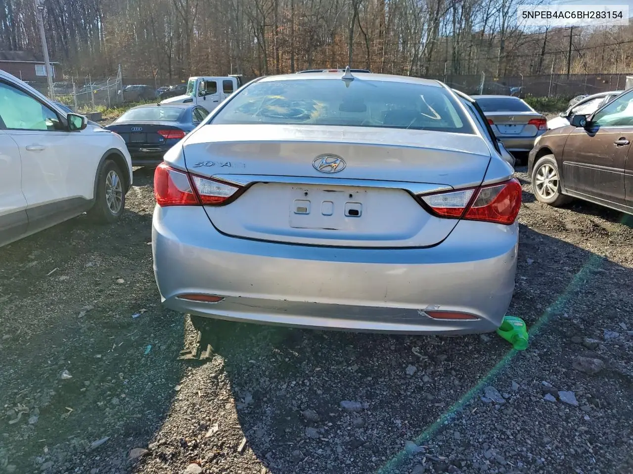 5NPEB4AC6BH283154 2011 Hyundai Sonata Gls