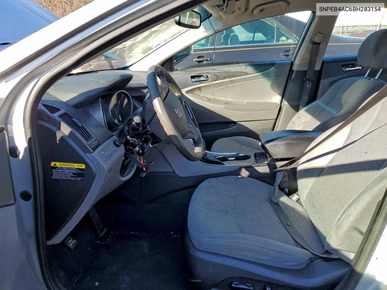 5NPEB4AC6BH283154 2011 Hyundai Sonata Gls
