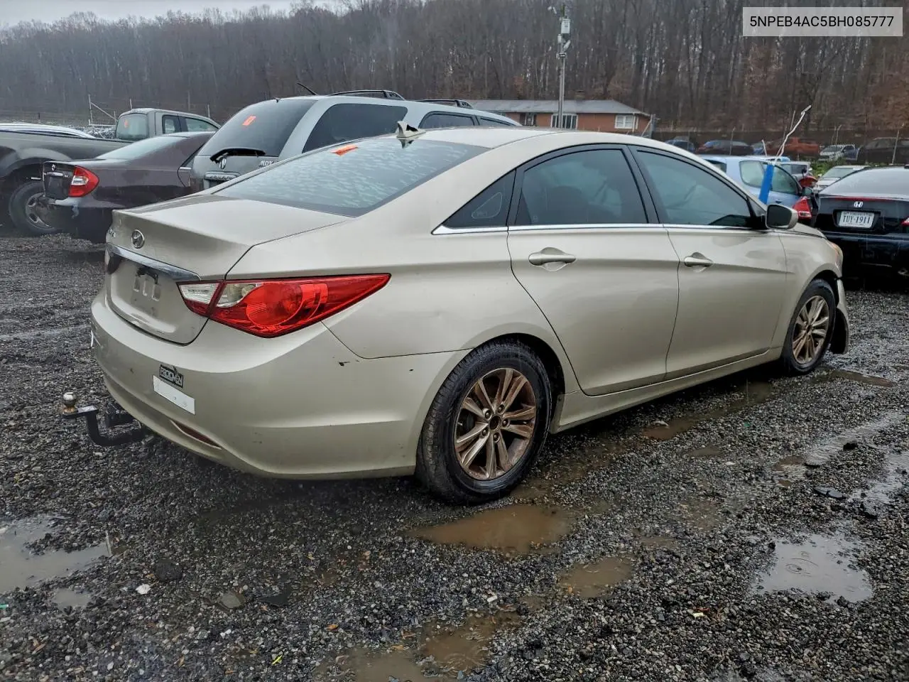 5NPEB4AC5BH085777 2011 Hyundai Sonata Gls
