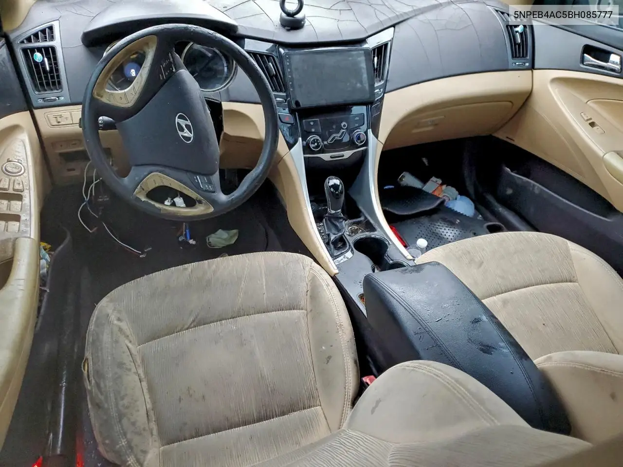 5NPEB4AC5BH085777 2011 Hyundai Sonata Gls