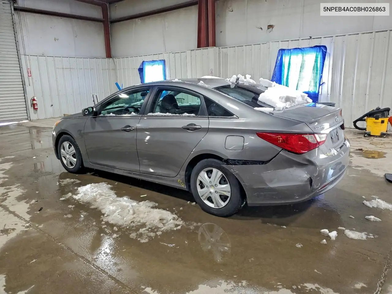 5NPEB4AC0BH026863 2011 Hyundai Sonata Gls