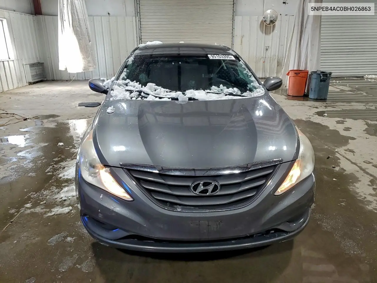 5NPEB4AC0BH026863 2011 Hyundai Sonata Gls