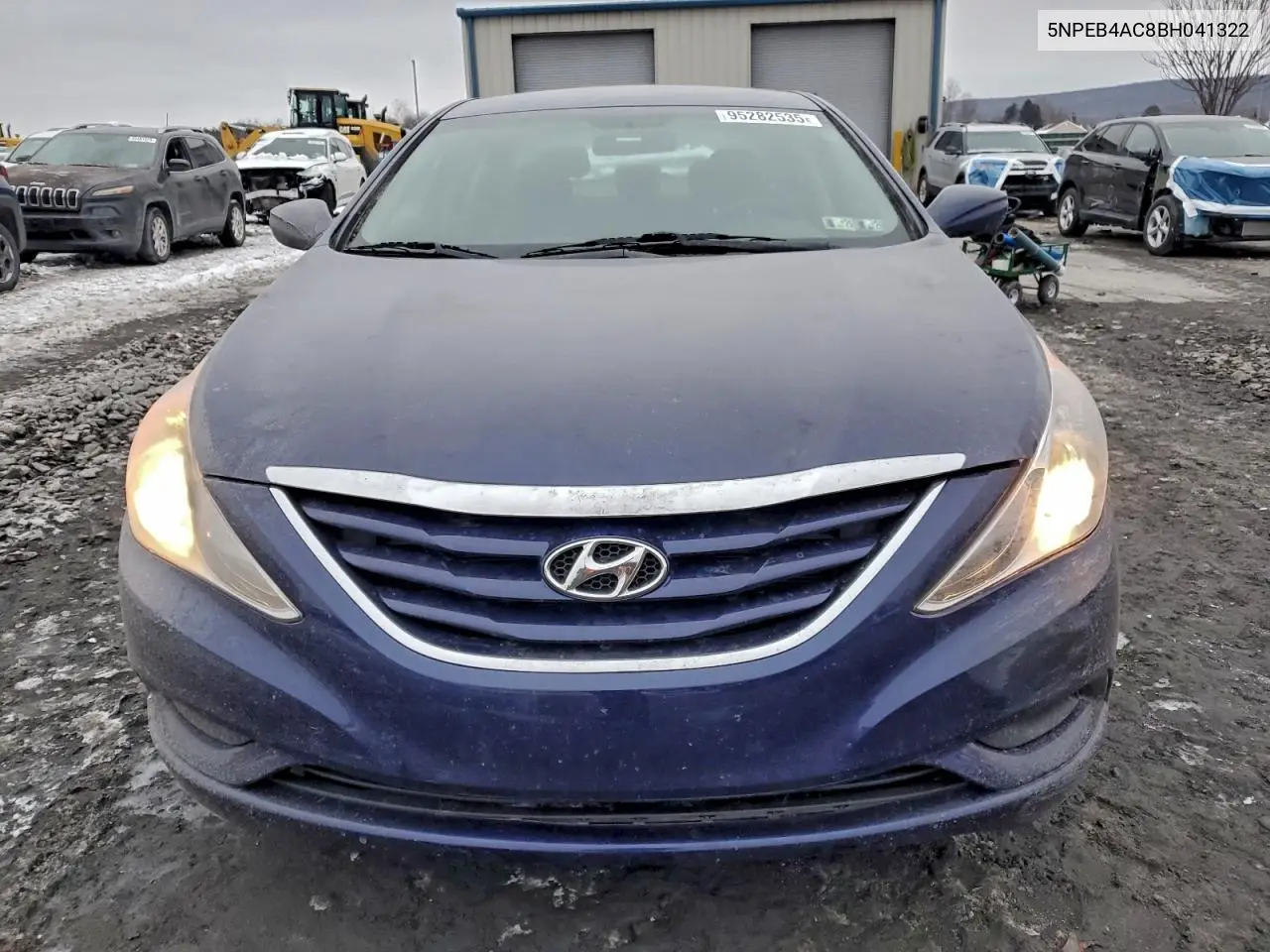 5NPEB4AC8BH041322 2011 Hyundai Sonata Gls
