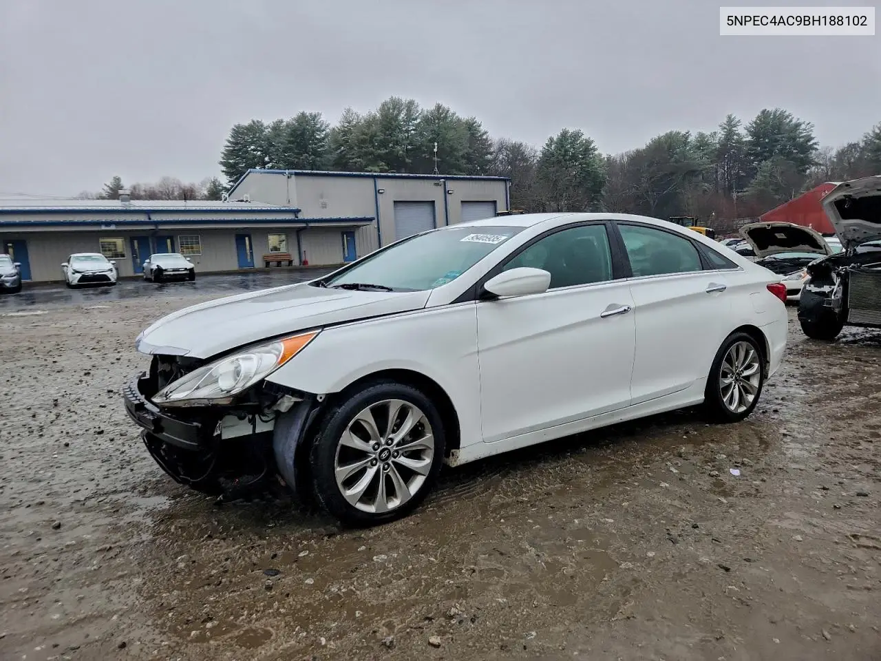 5NPEC4AC9BH188102 2011 Hyundai Sonata Se