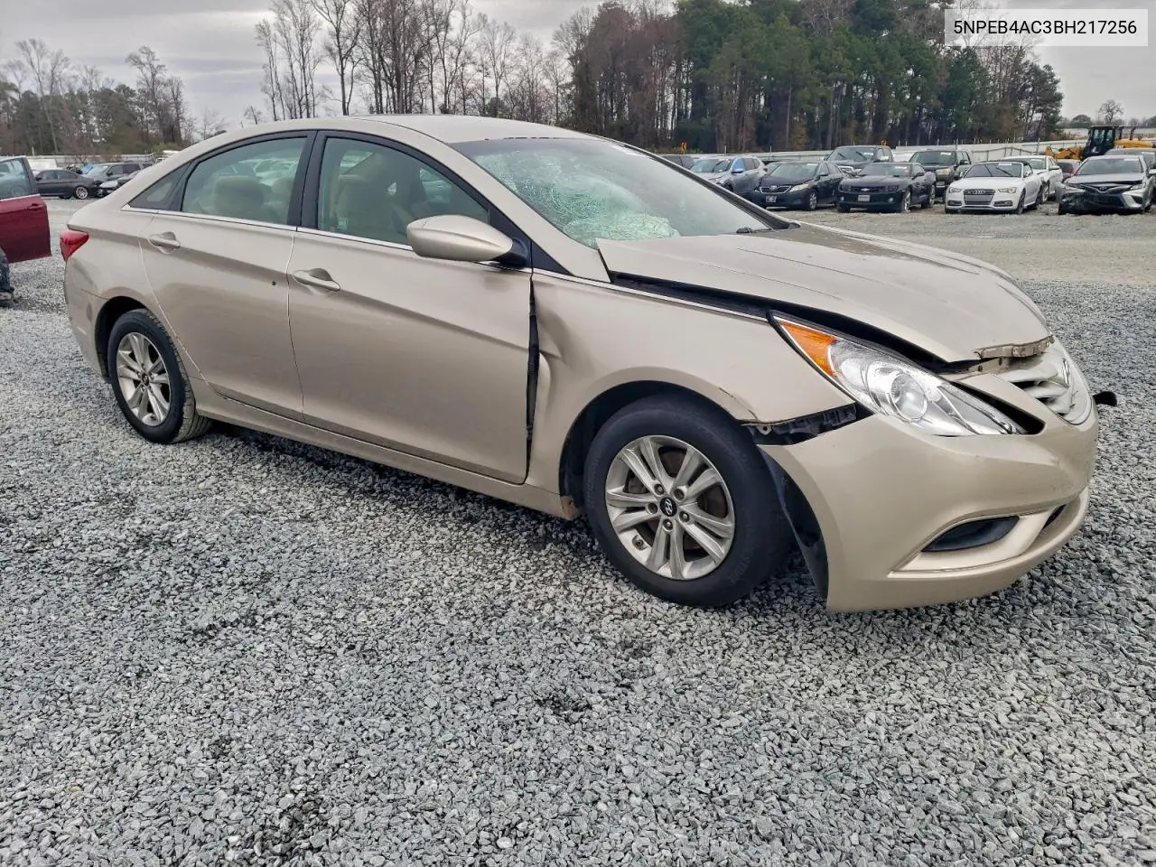 5NPEB4AC3BH217256 2011 Hyundai Sonata Gls