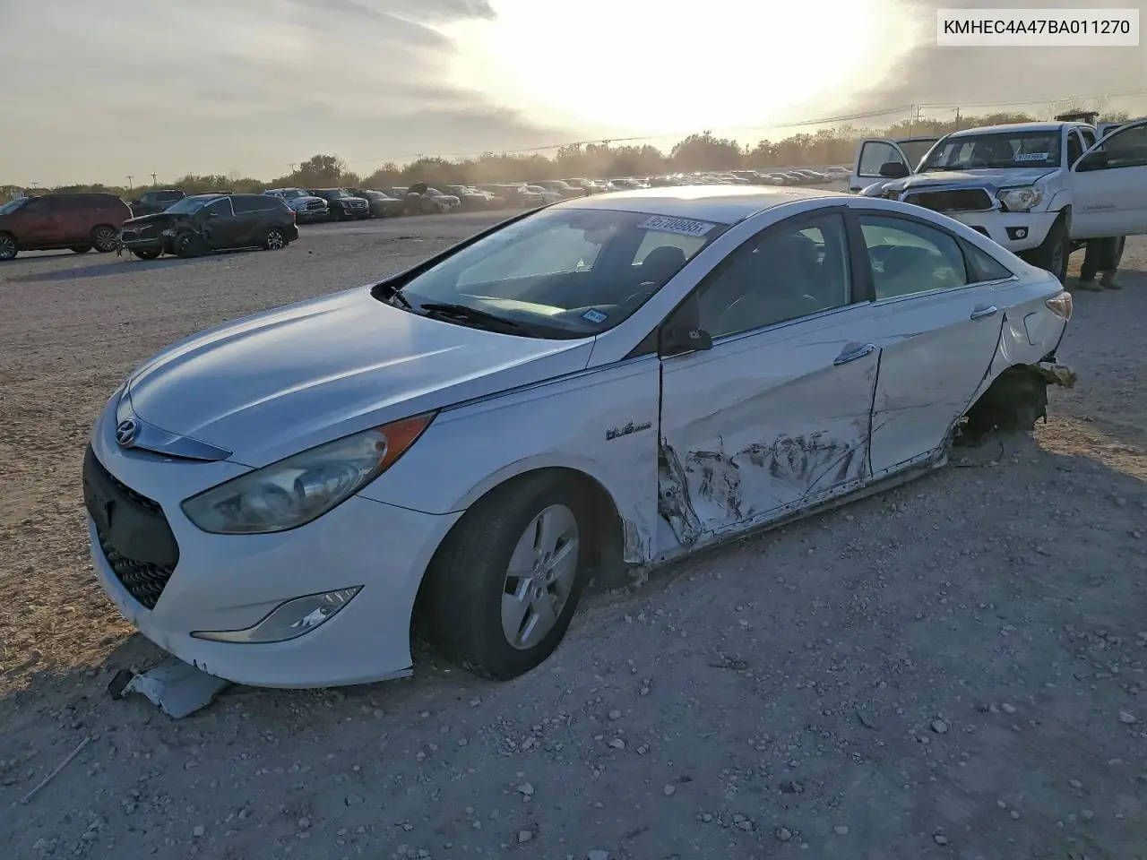 KMHEC4A47BA011270 2011 Hyundai Sonata Hybrid