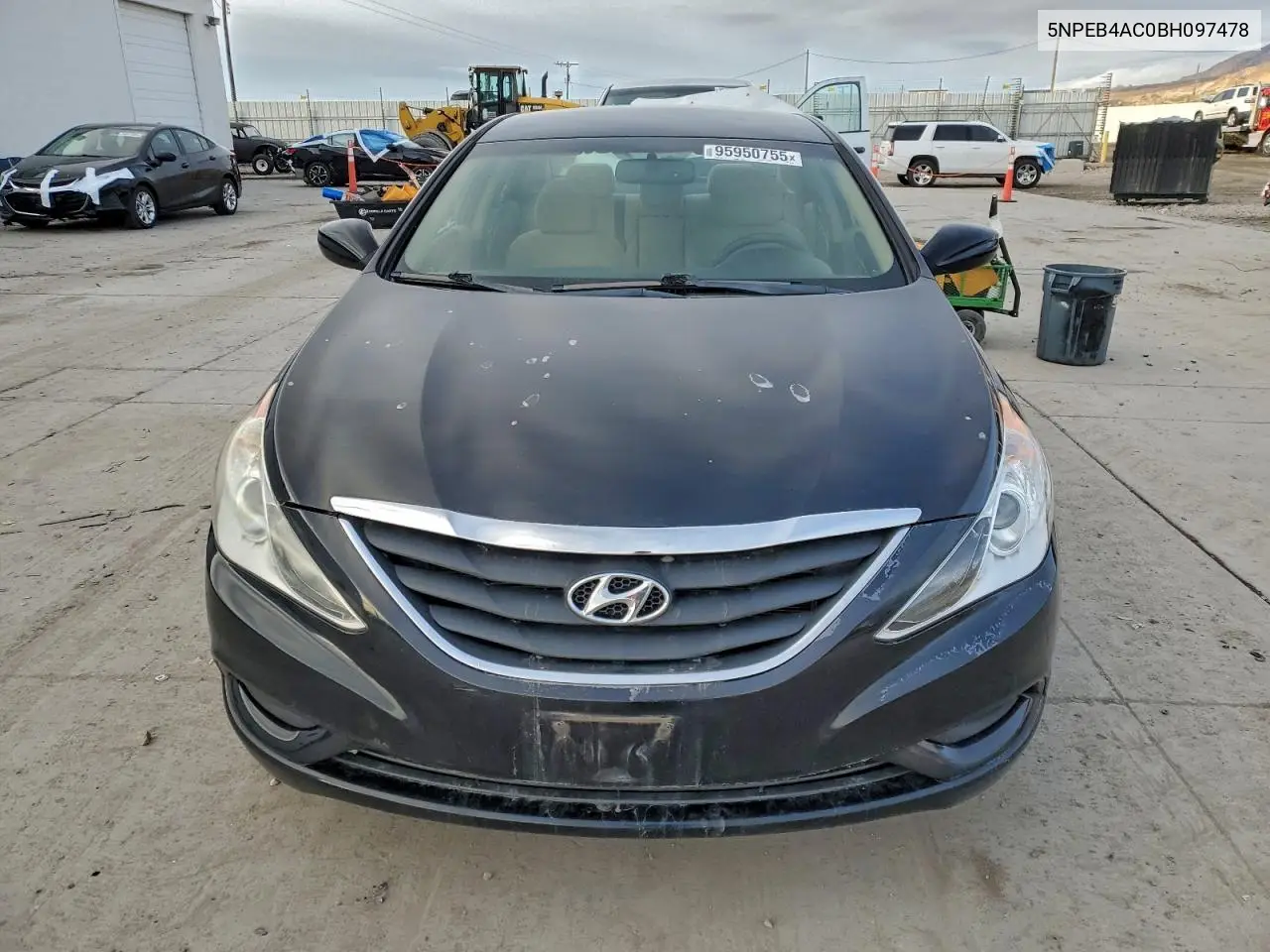 5NPEB4AC0BH097478 2011 Hyundai Sonata Gls