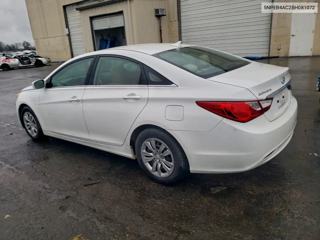 5NPEB4AC2BH081072 2011 Hyundai Sonata Gls