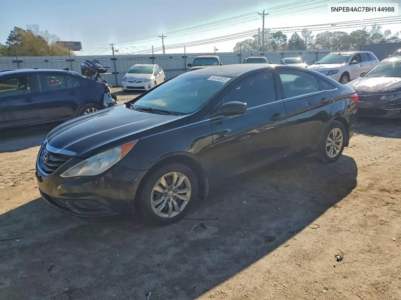 5NPEB4AC7BH144988 2011 Hyundai Sonata Gls