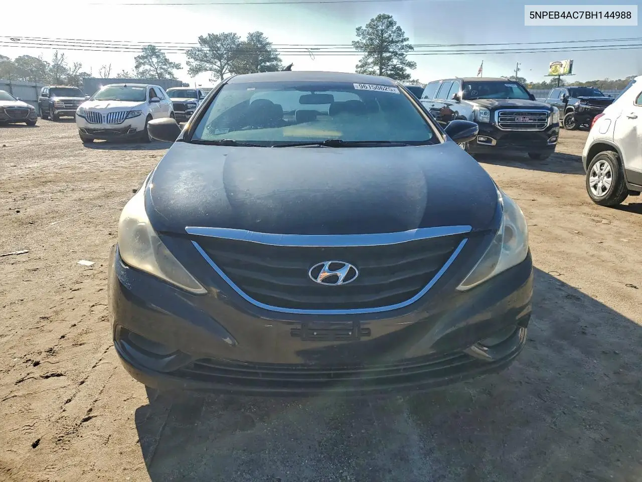 5NPEB4AC7BH144988 2011 Hyundai Sonata Gls