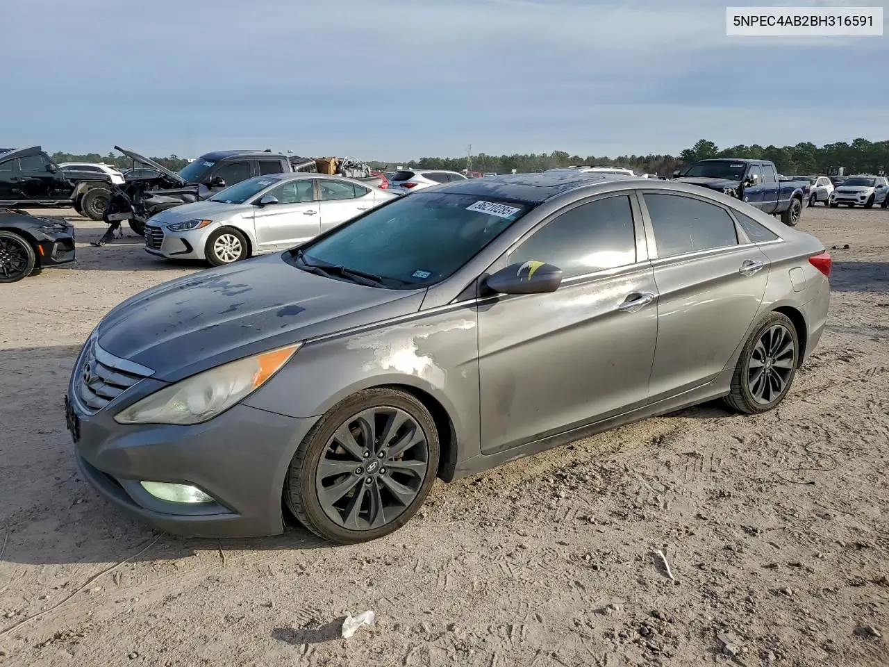 5NPEC4AB2BH316591 2011 Hyundai Sonata Se