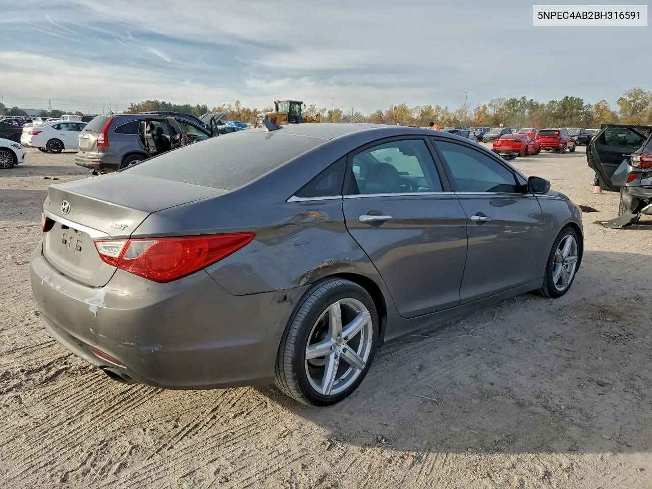 5NPEC4AB2BH316591 2011 Hyundai Sonata Se