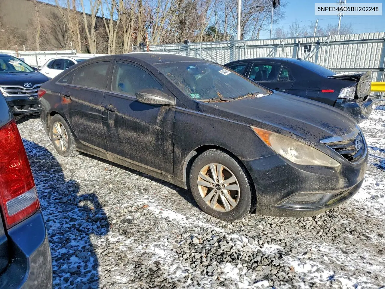 5NPEB4AC6BH202248 2011 Hyundai Sonata Gls