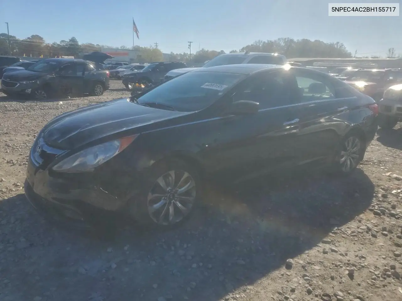 5NPEC4AC2BH155717 2011 Hyundai Sonata Se