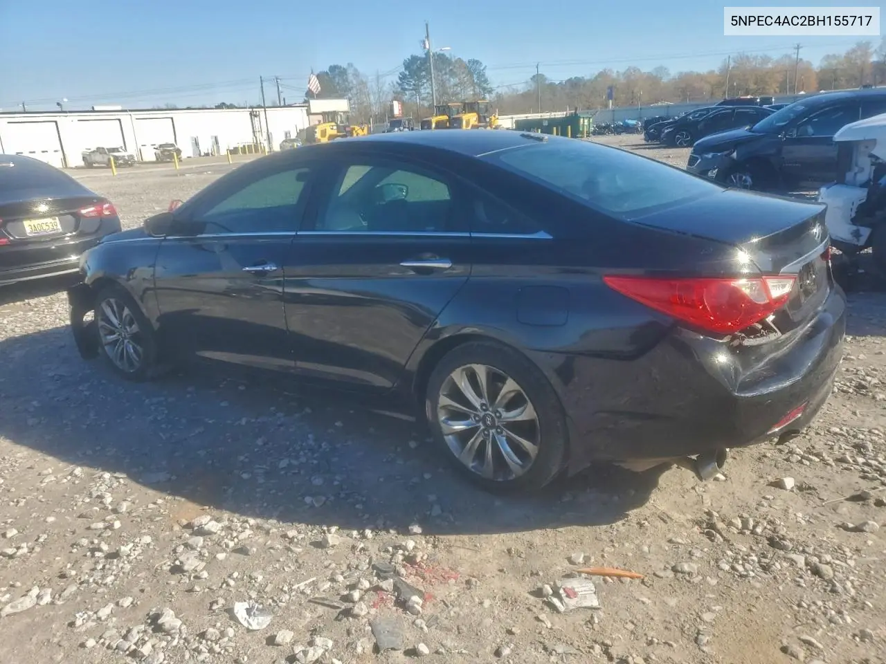5NPEC4AC2BH155717 2011 Hyundai Sonata Se