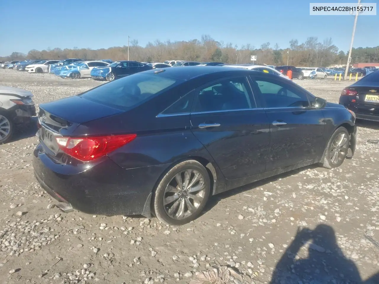 5NPEC4AC2BH155717 2011 Hyundai Sonata Se