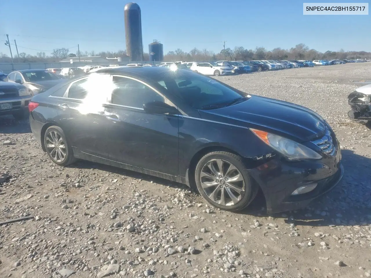 5NPEC4AC2BH155717 2011 Hyundai Sonata Se