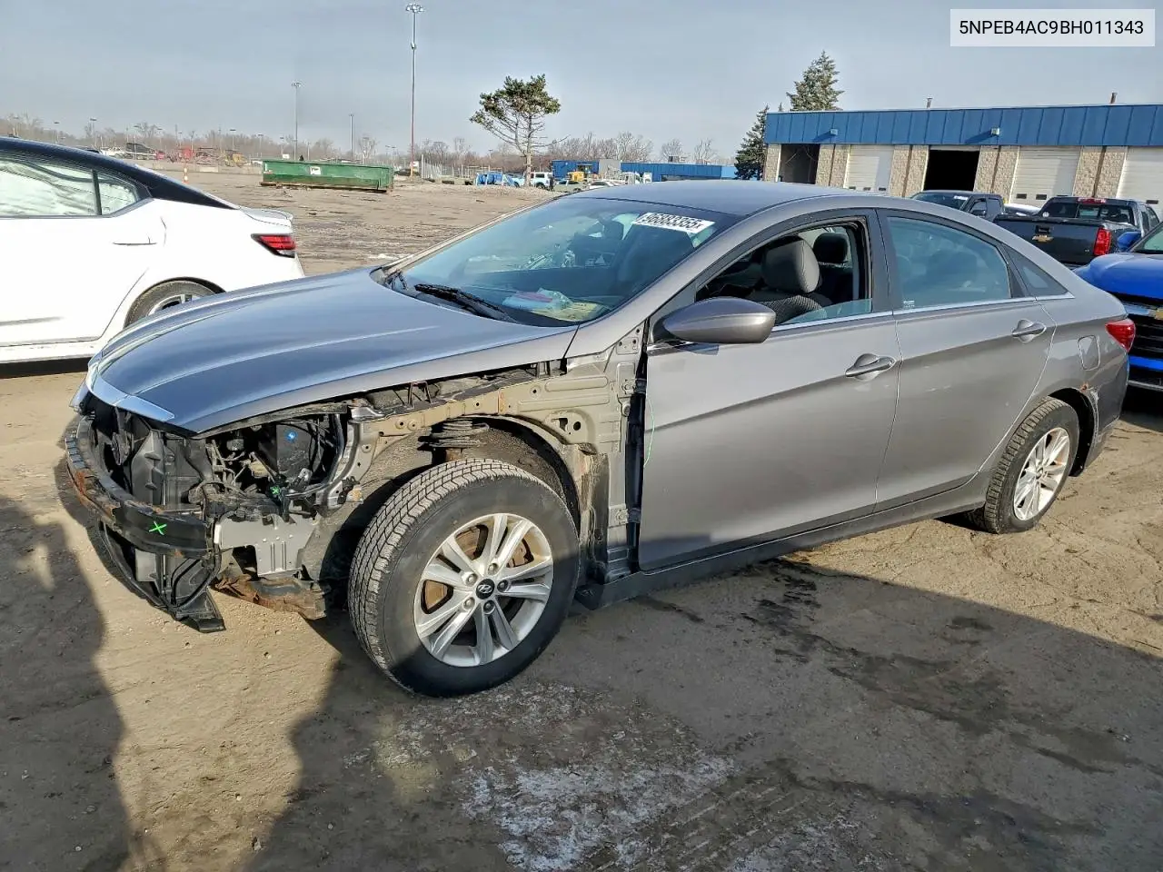 5NPEB4AC9BH011343 2011 Hyundai Sonata Gls