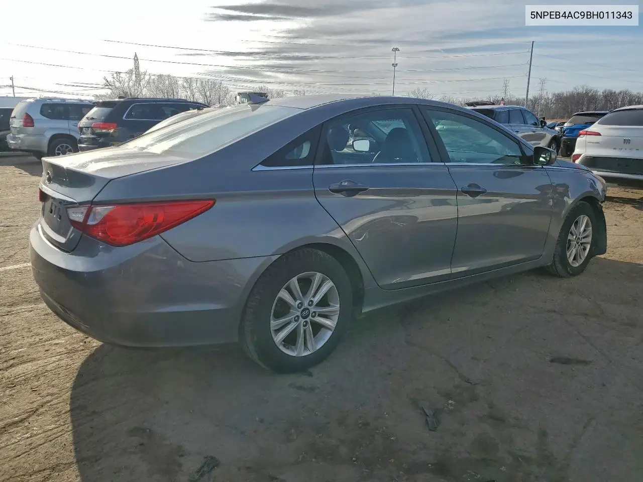 5NPEB4AC9BH011343 2011 Hyundai Sonata Gls