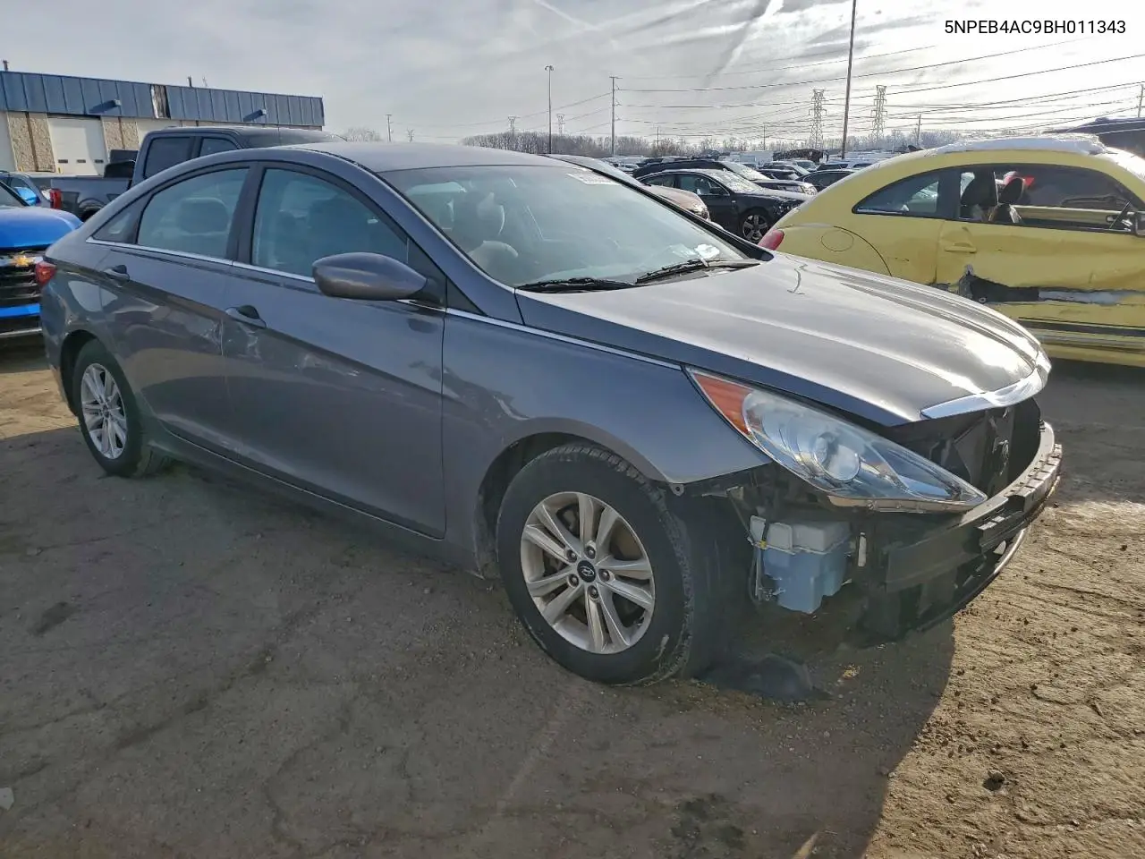 5NPEB4AC9BH011343 2011 Hyundai Sonata Gls