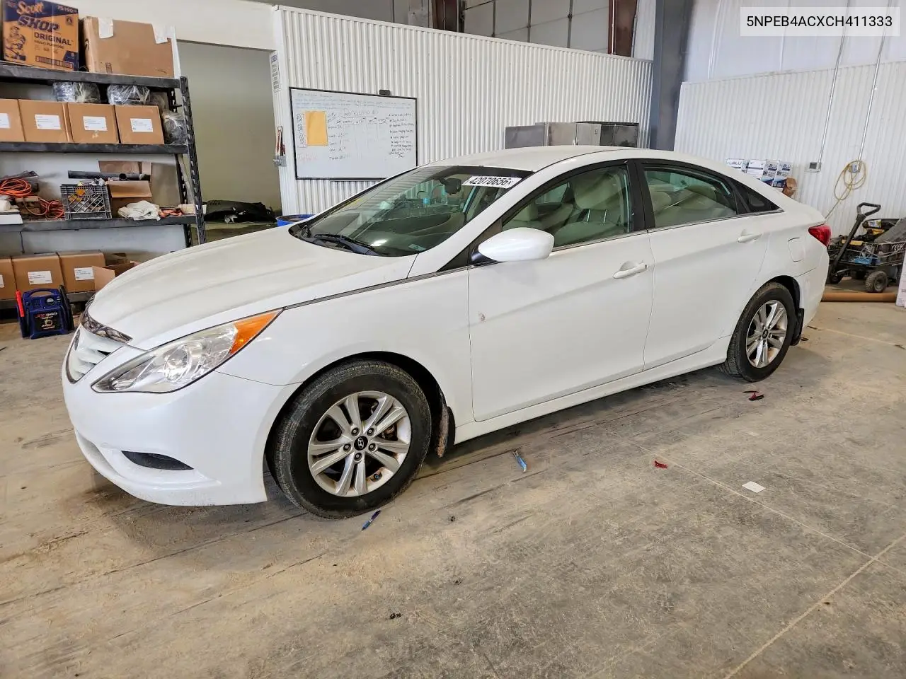 5NPEB4ACXCH411333 2012 Hyundai Sonata Gls