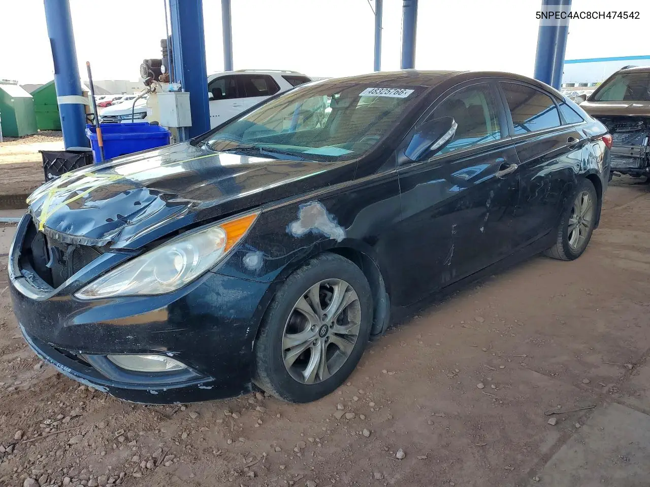 5NPEC4AC8CH474542 2012 Hyundai Sonata Limited