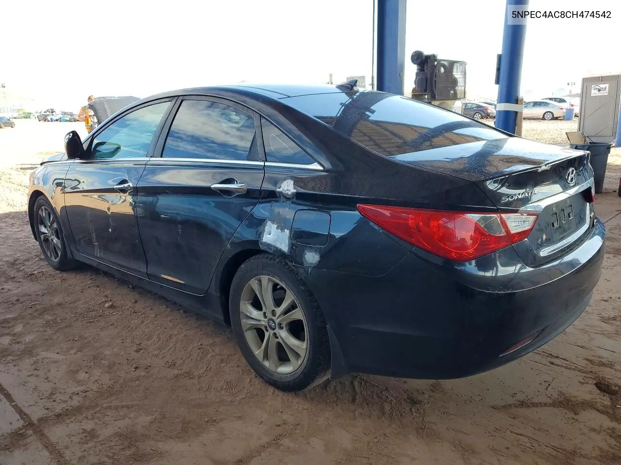 5NPEC4AC8CH474542 2012 Hyundai Sonata Limited