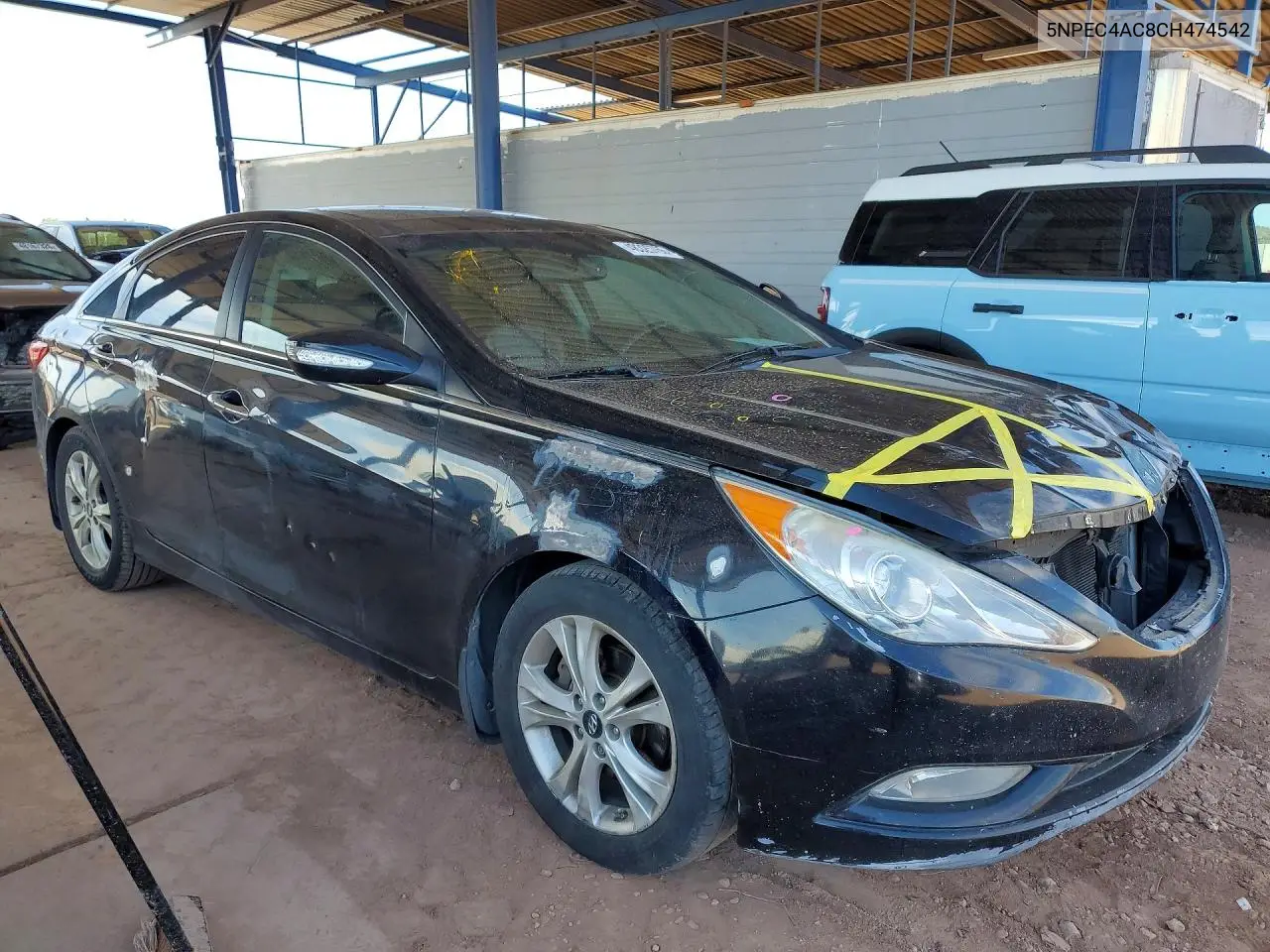 5NPEC4AC8CH474542 2012 Hyundai Sonata Limited