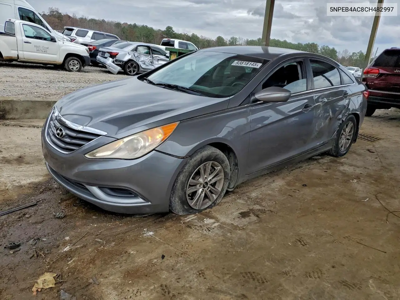 5NPEB4AC8CH482997 2012 Hyundai Sonata Gls