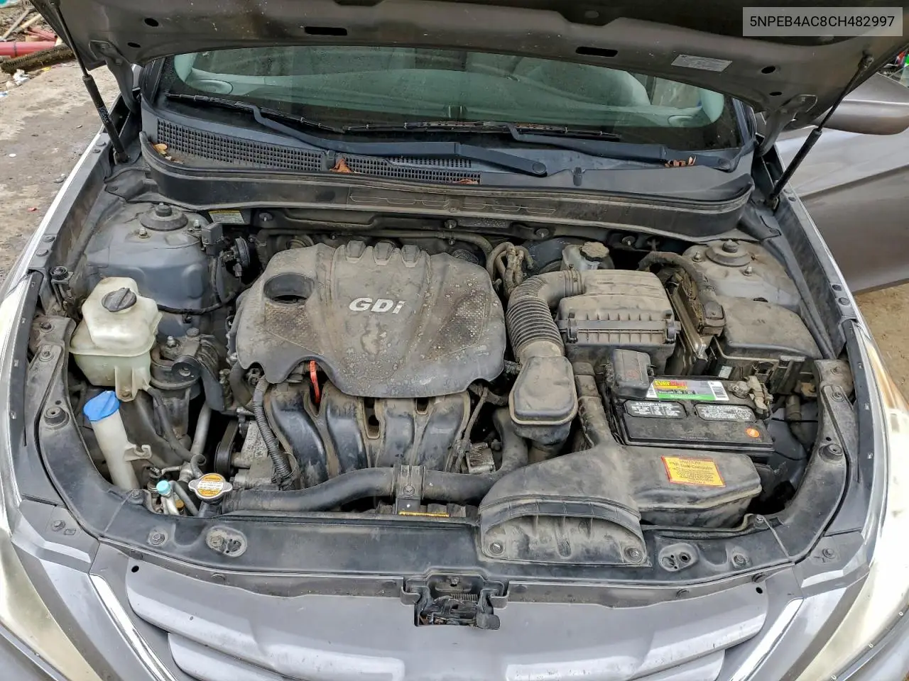 5NPEB4AC8CH482997 2012 Hyundai Sonata Gls
