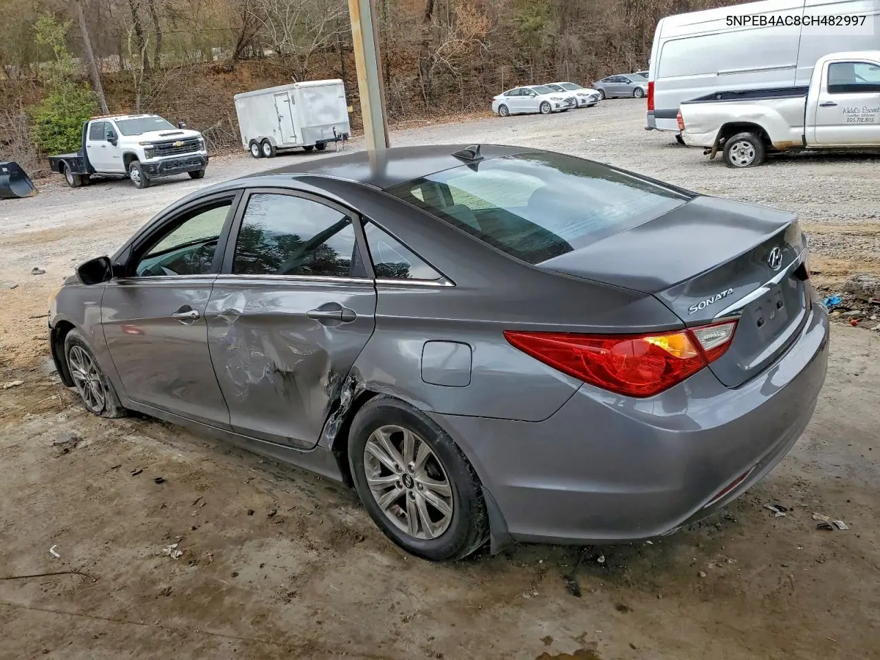 5NPEB4AC8CH482997 2012 Hyundai Sonata Gls