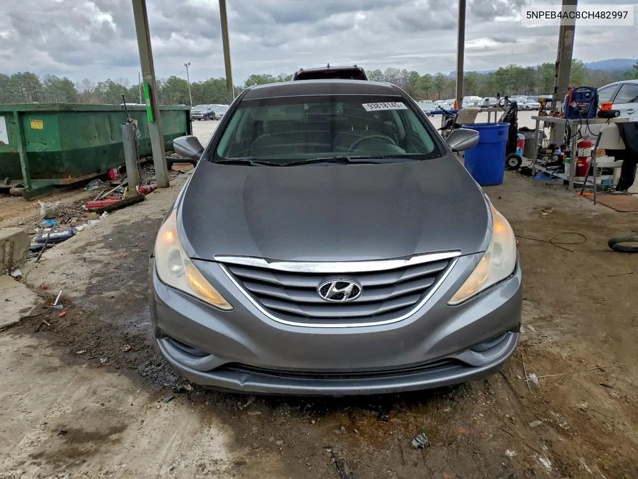 5NPEB4AC8CH482997 2012 Hyundai Sonata Gls