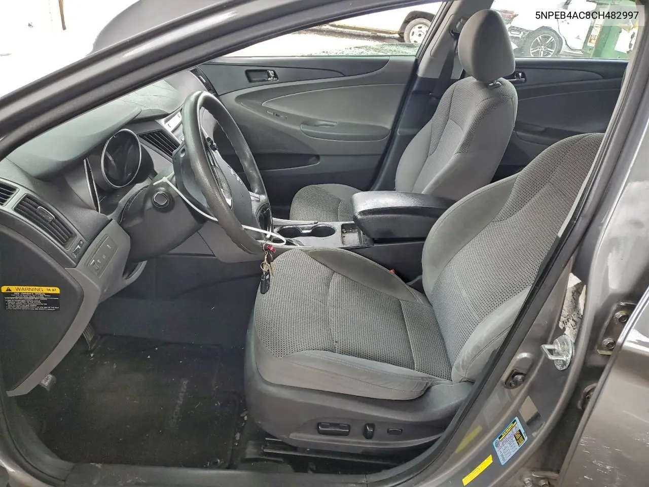 5NPEB4AC8CH482997 2012 Hyundai Sonata Gls