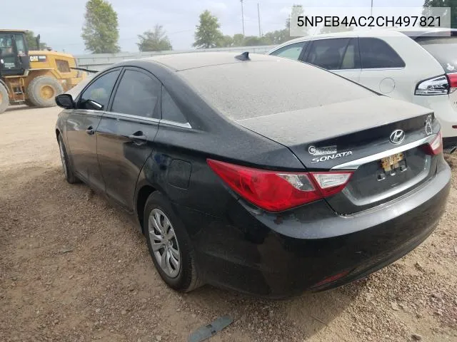 5NPEB4AC2CH497821 2012 Hyundai Sonata Gls