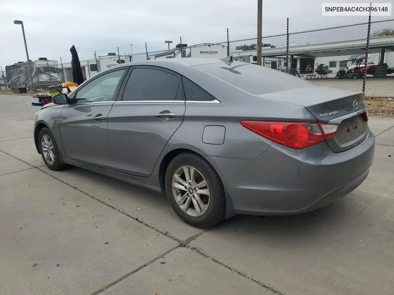 5NPEB4AC4CH396148 2012 Hyundai Sonata Gls