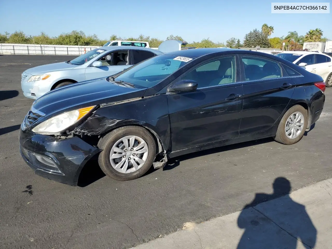 5NPEB4AC7CH366142 2012 Hyundai Sonata Gls
