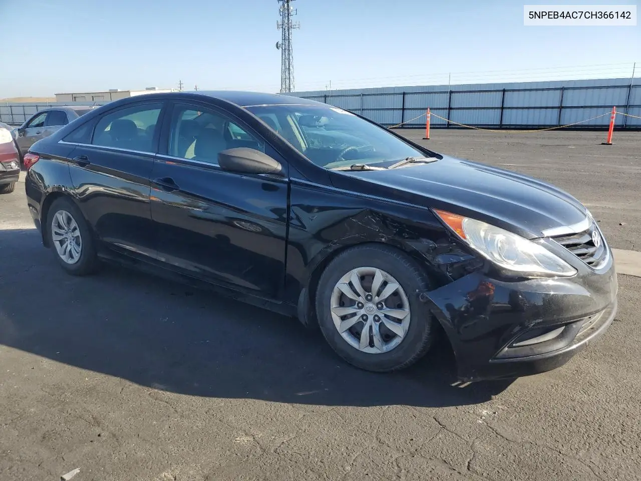 5NPEB4AC7CH366142 2012 Hyundai Sonata Gls