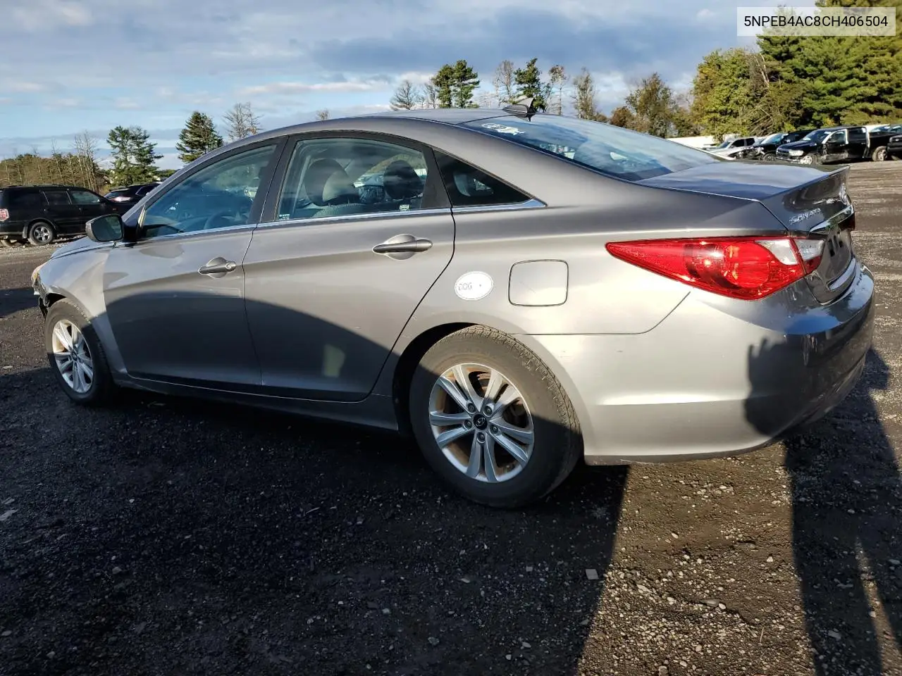 5NPEB4AC8CH406504 2012 Hyundai Sonata Gls