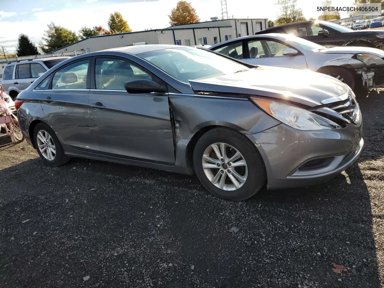 5NPEB4AC8CH406504 2012 Hyundai Sonata Gls