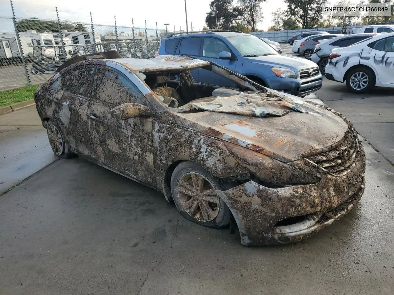 5NPEB4AC5CH366849 2012 Hyundai Sonata Gls