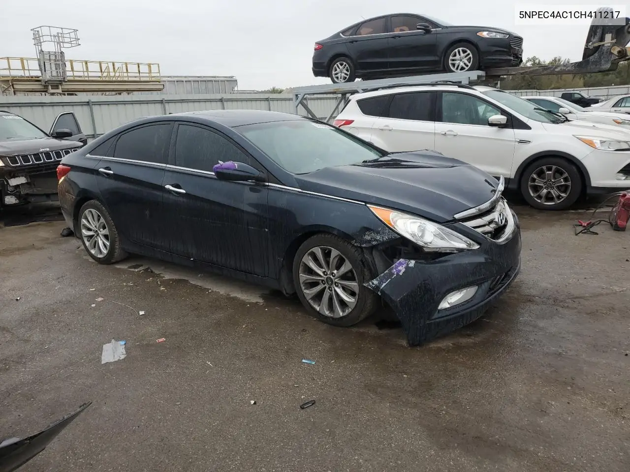 5NPEC4AC1CH411217 2012 Hyundai Sonata Se