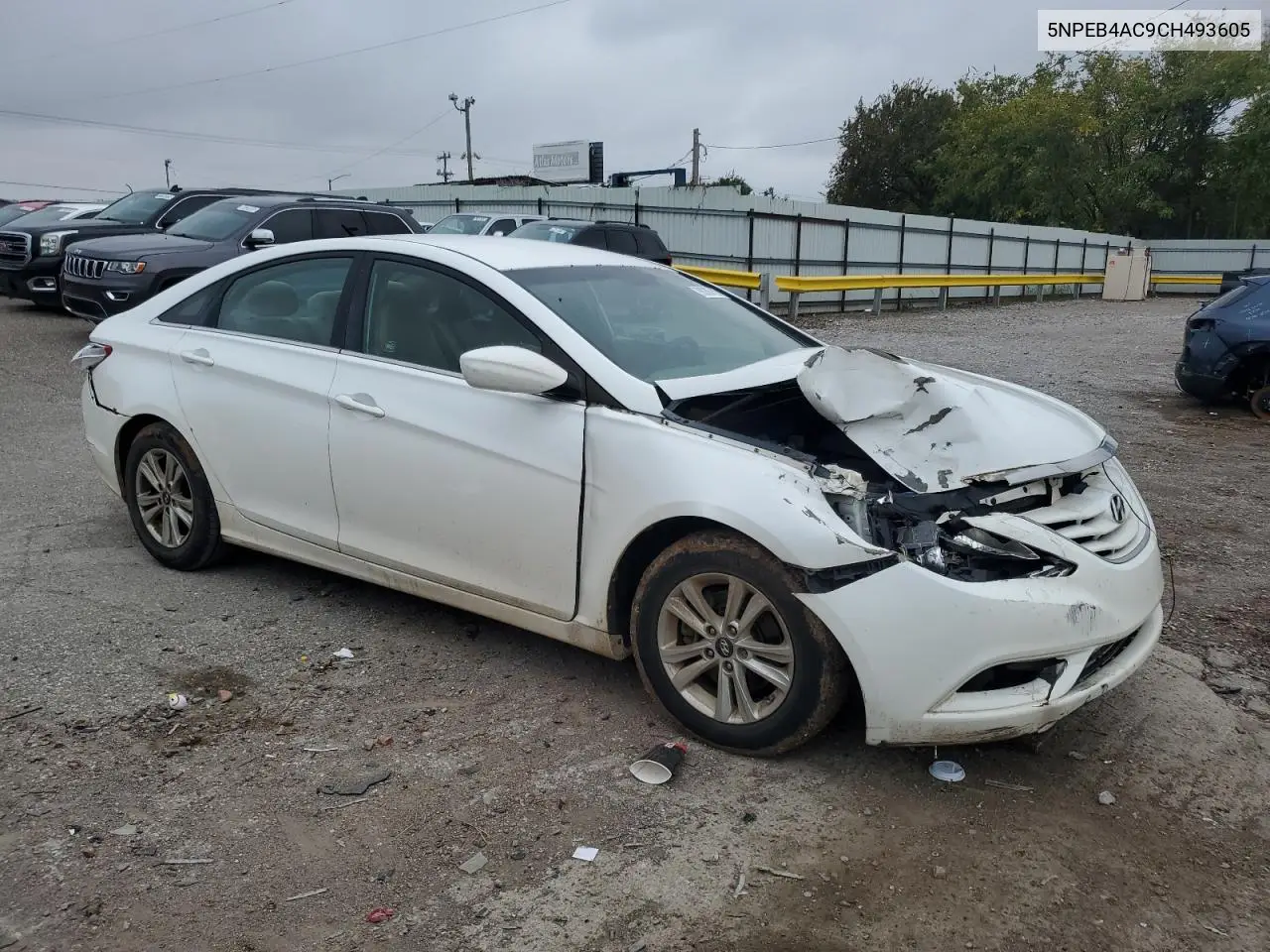 5NPEB4AC9CH493605 2012 Hyundai Sonata Gls