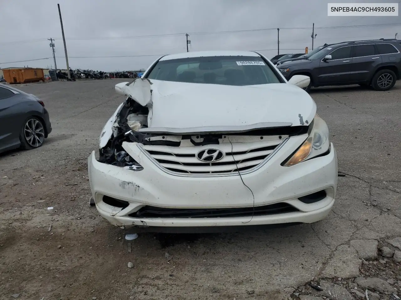 5NPEB4AC9CH493605 2012 Hyundai Sonata Gls