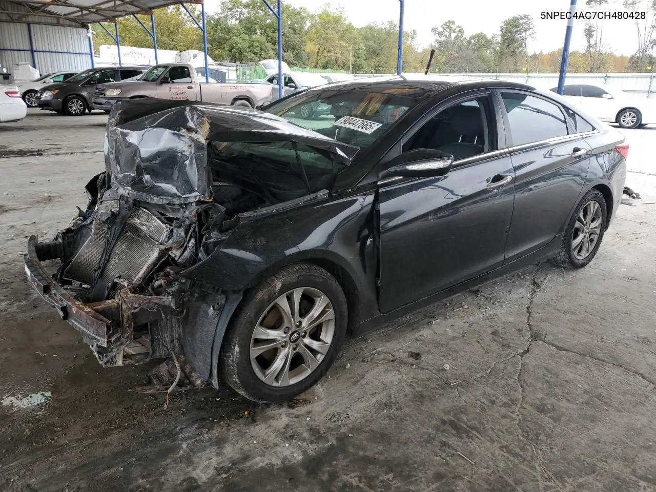 5NPEC4AC7CH480428 2012 Hyundai Sonata Se